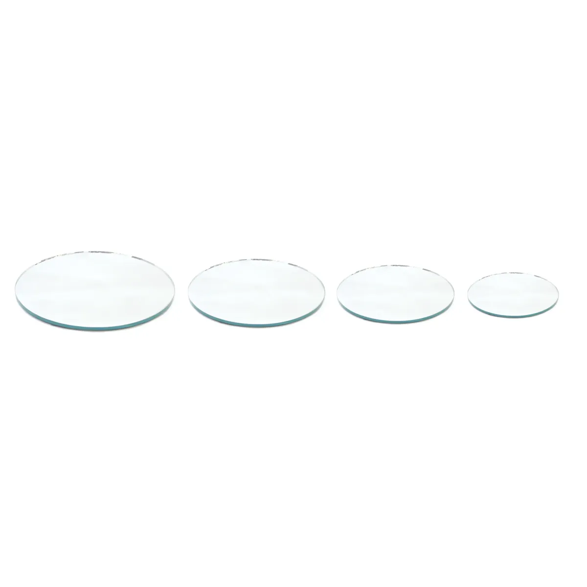 Round Mirror Base Catering Tray