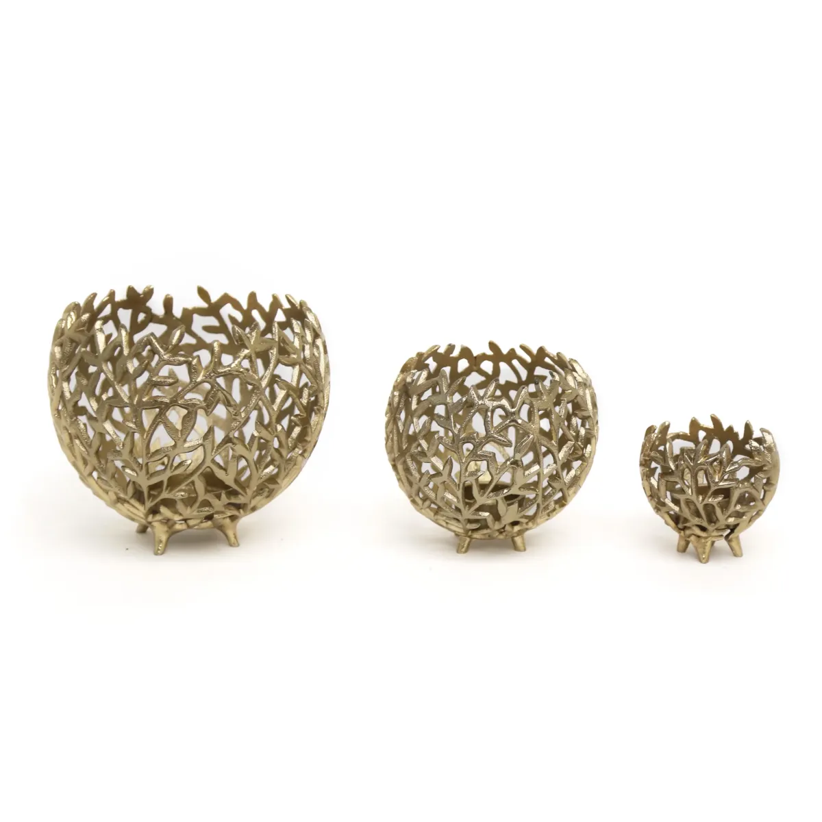 Antique Gold Votive