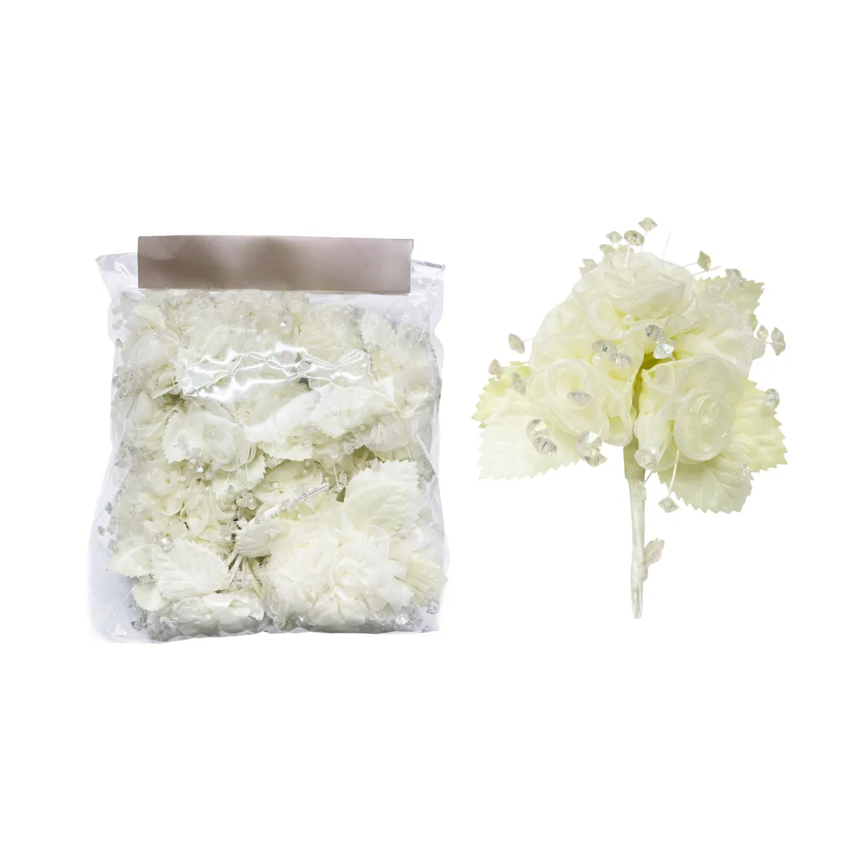 Crystal Pearl Floral Bunch