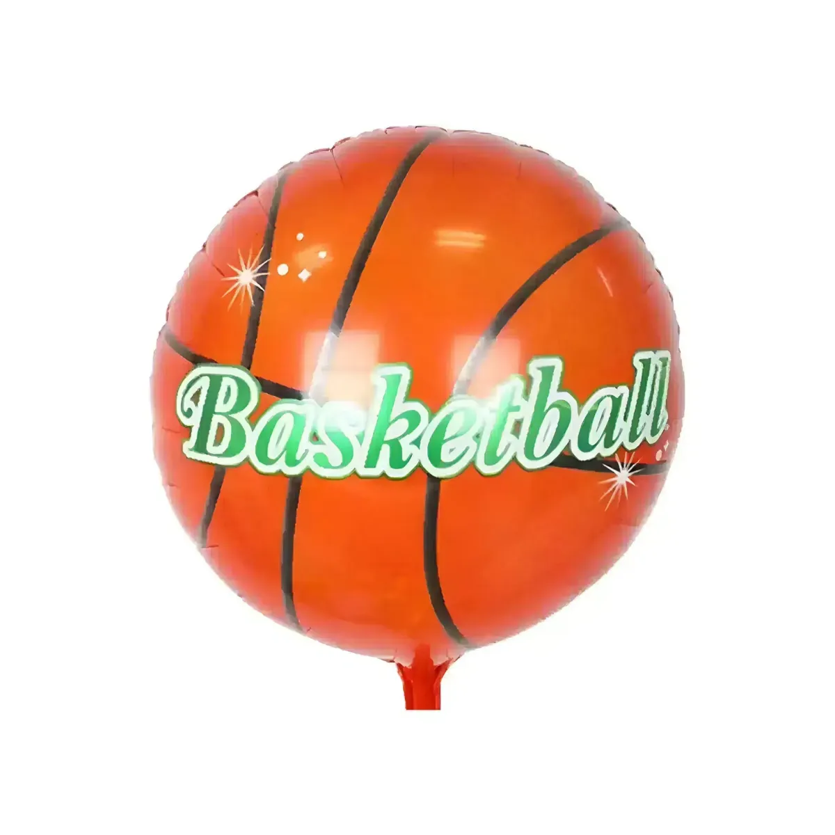 Basketball Shape Foil Balloon – Score Big with Your Party Decor!