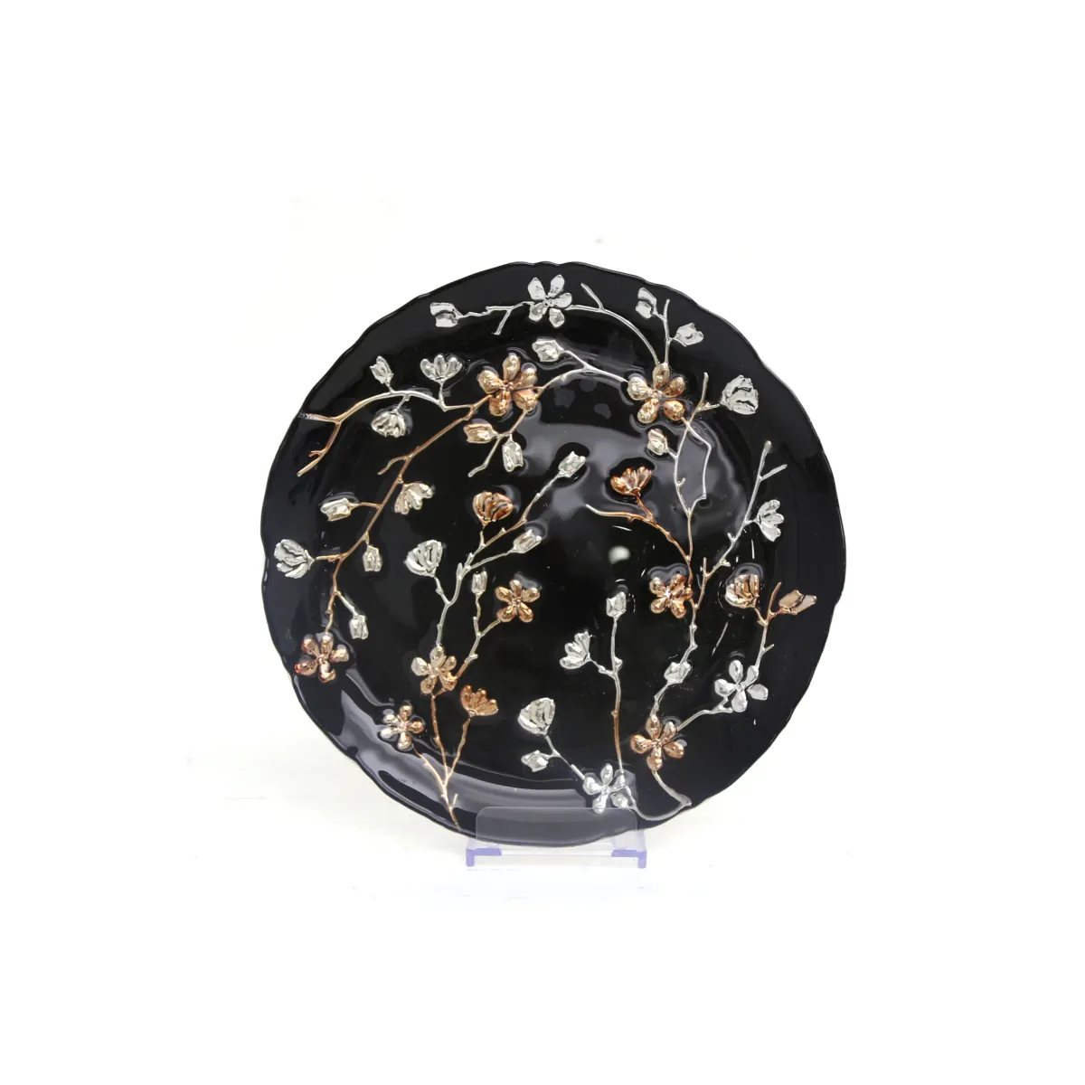 Colored Decorative Glass Bowl