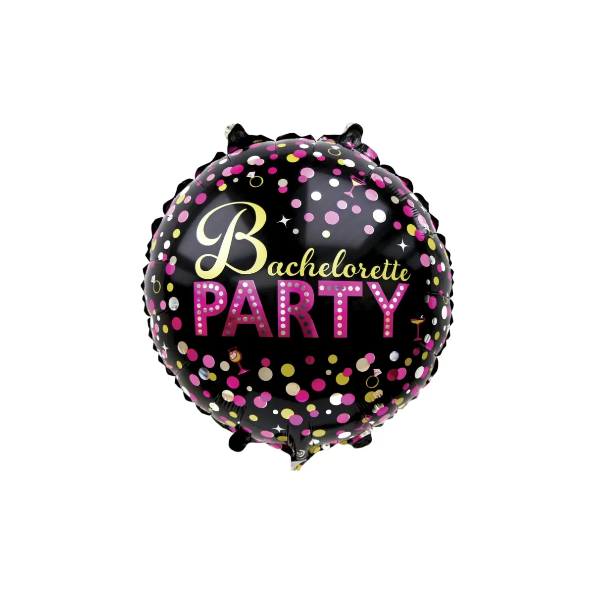 Bachelorette Party On-A-Stick Foil Balloons – Fun Celebration Props
