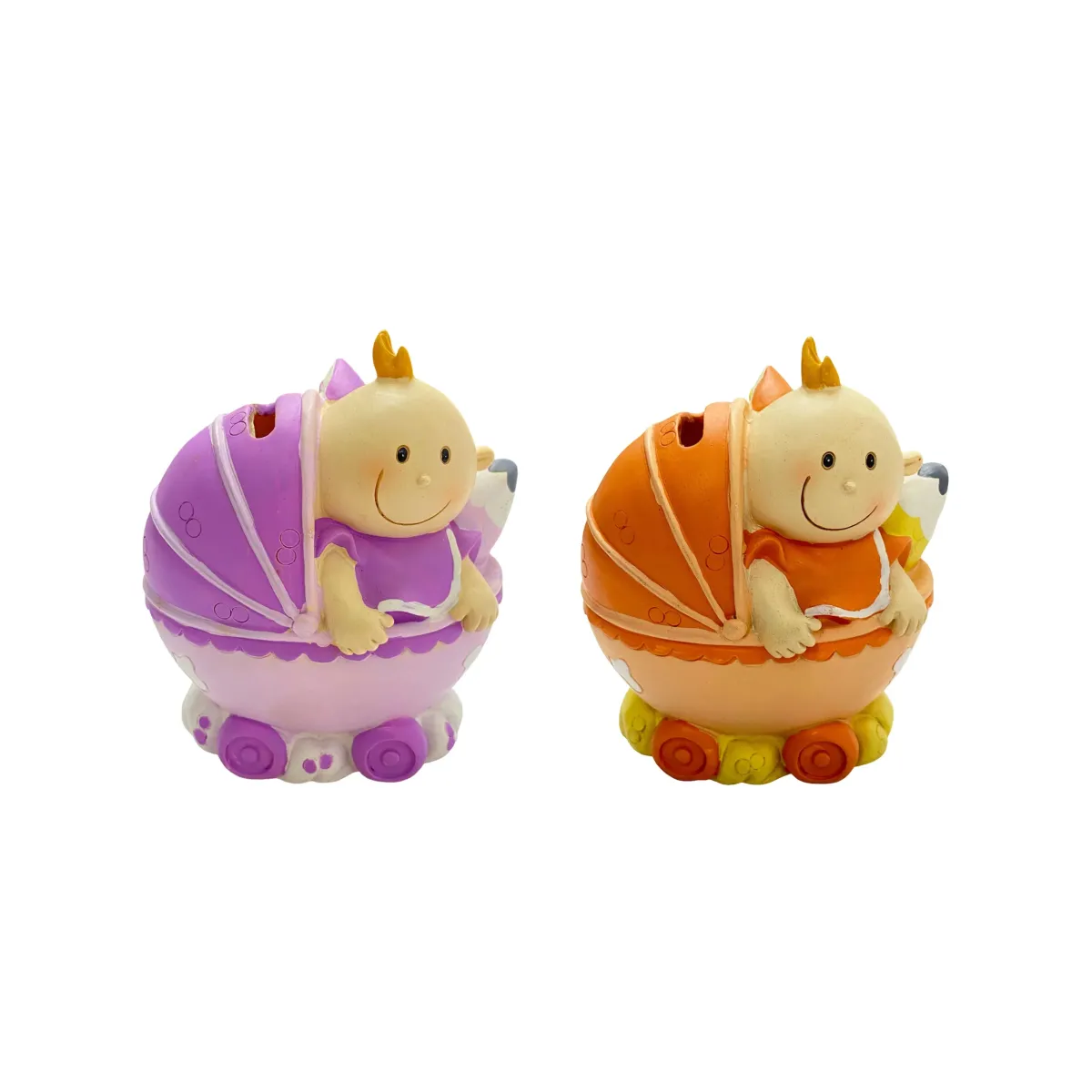 Baby On Stroller Money Bank