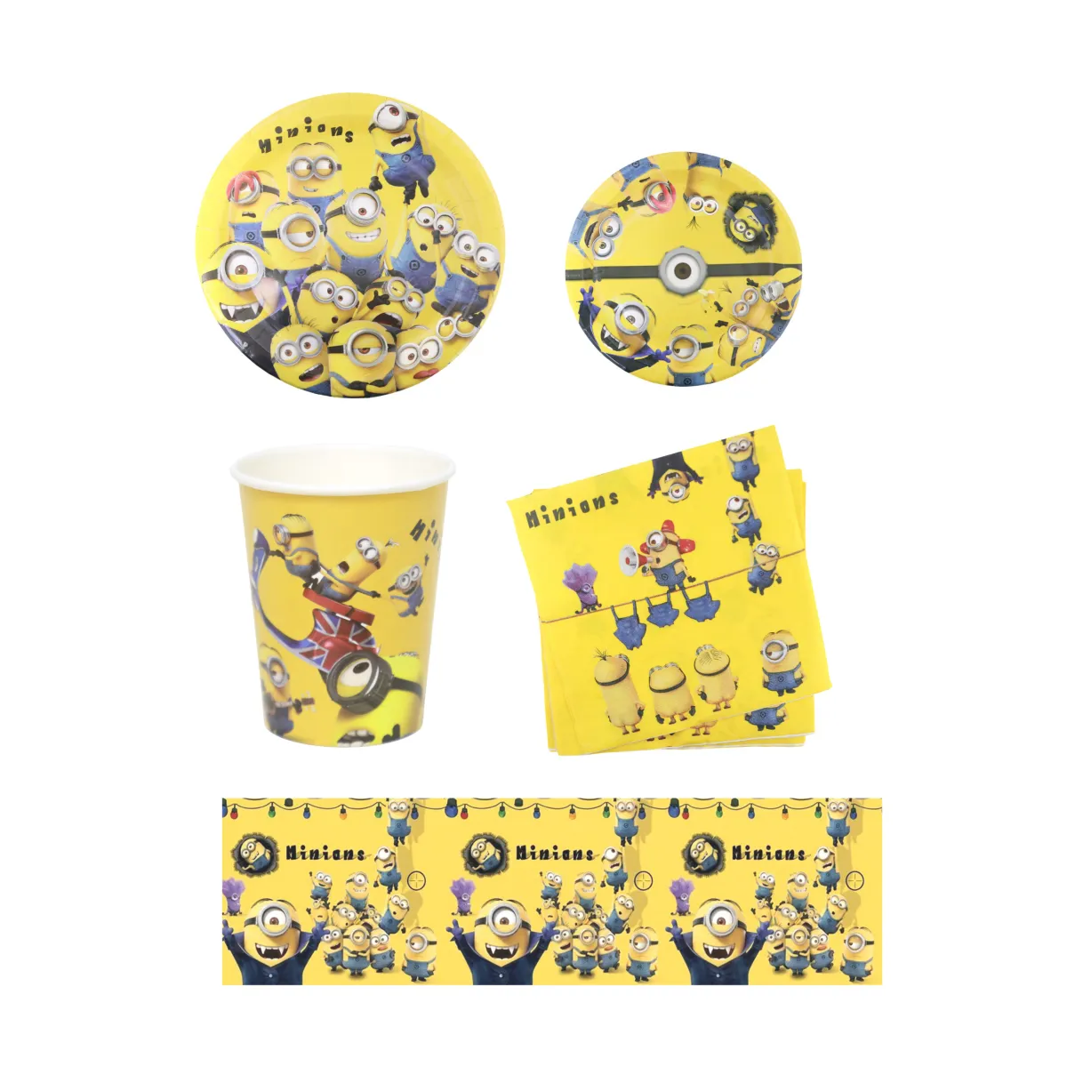 Minions Cutlery Set – Kids Party Tableware Pack