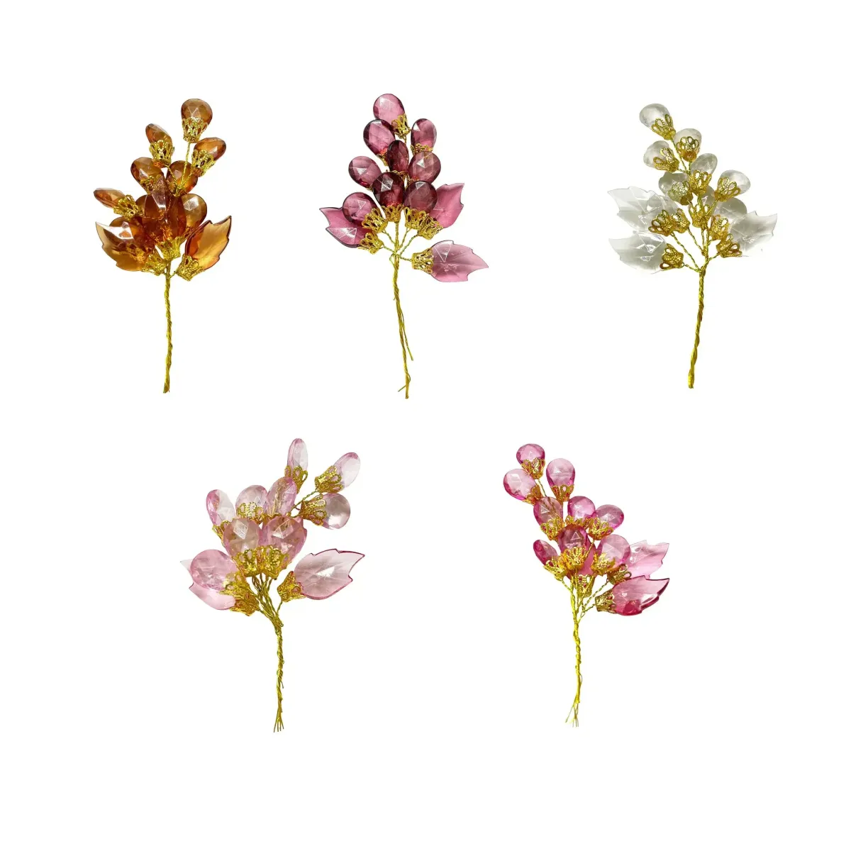 Acrylic Grape Motif