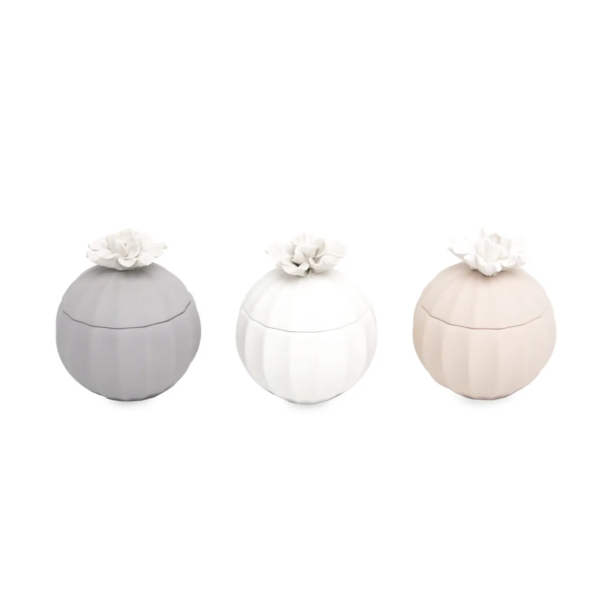 Rose Tip Porcelain Jar