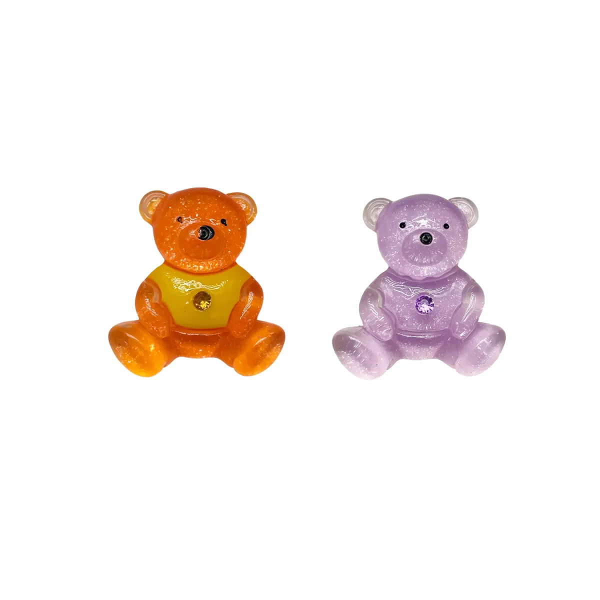 Glittered Teddy Bear Motif