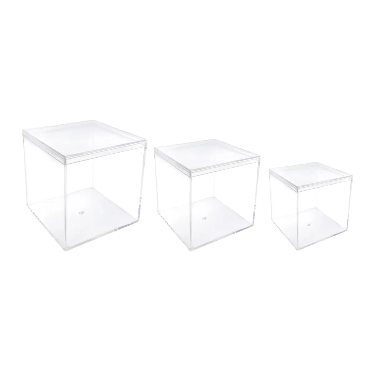 “Modern Elegance” Covered Cube Plexi Box