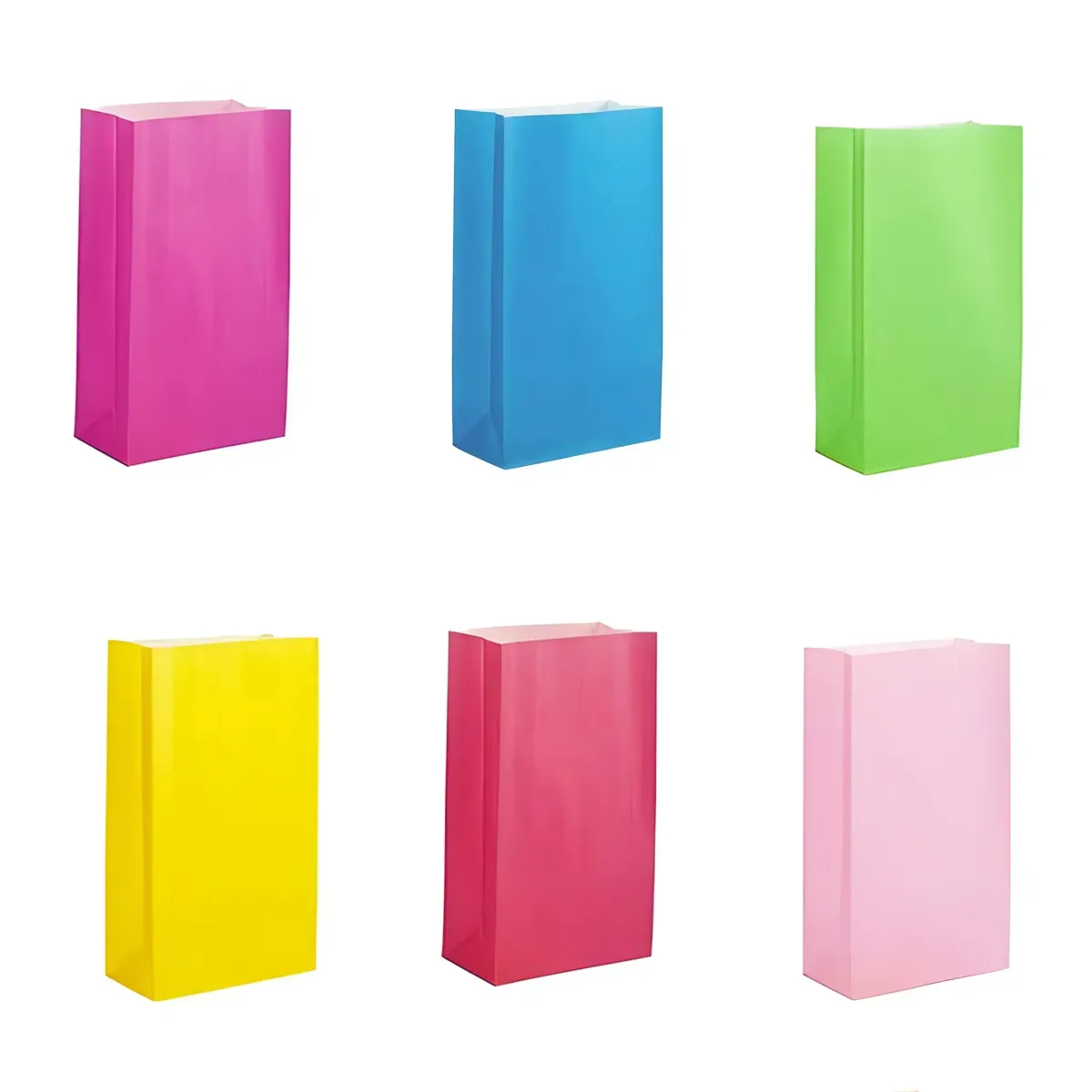 Colored Handless Paper Bag