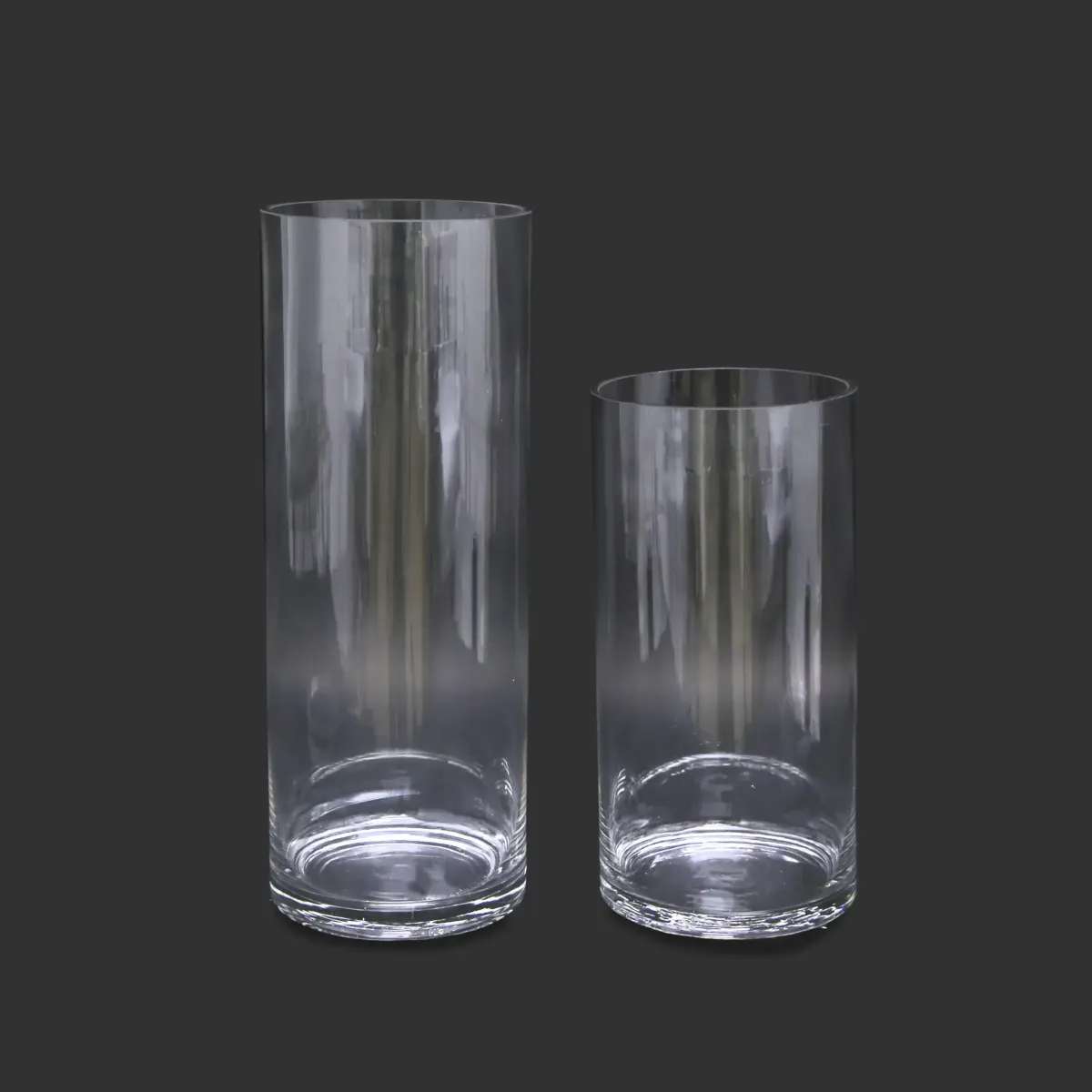 Transparent Cylinder Glassware – Elegant Drinking Glass