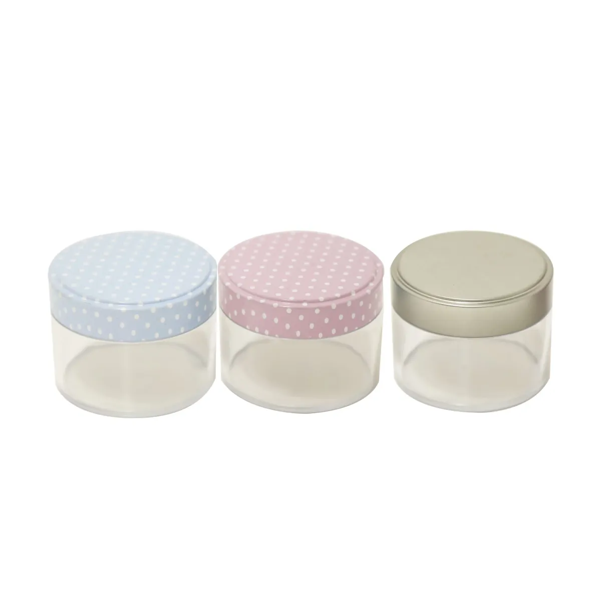Round Colored Jar