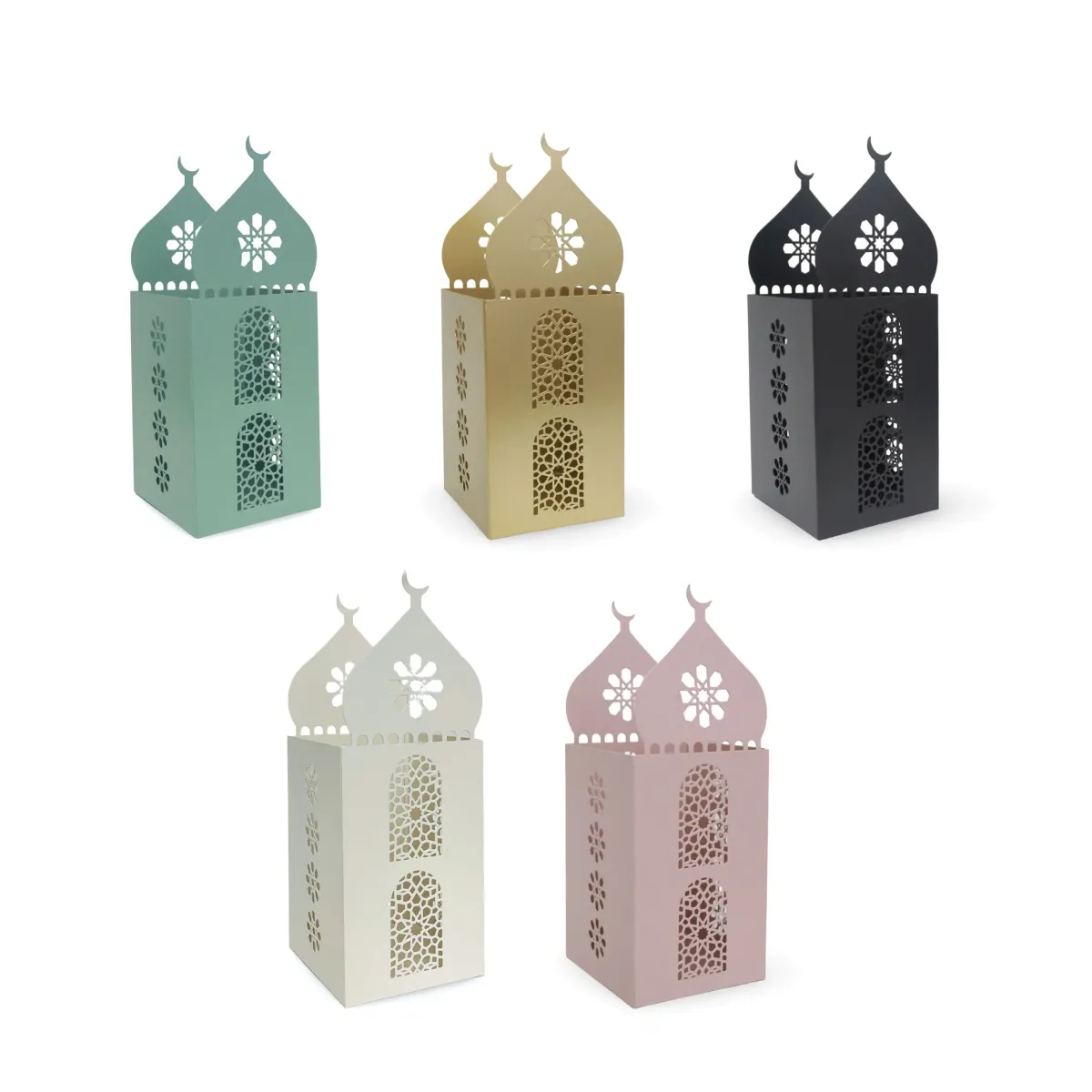 “Elegant Decorative Metal Mosque Lanterns – Perfect for Ramadan Decoratives”