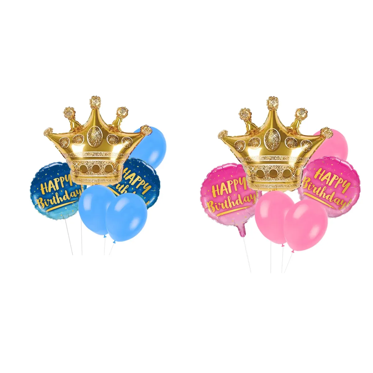 Crown Foil Balloon Collection – Celebrate Like Royalty!