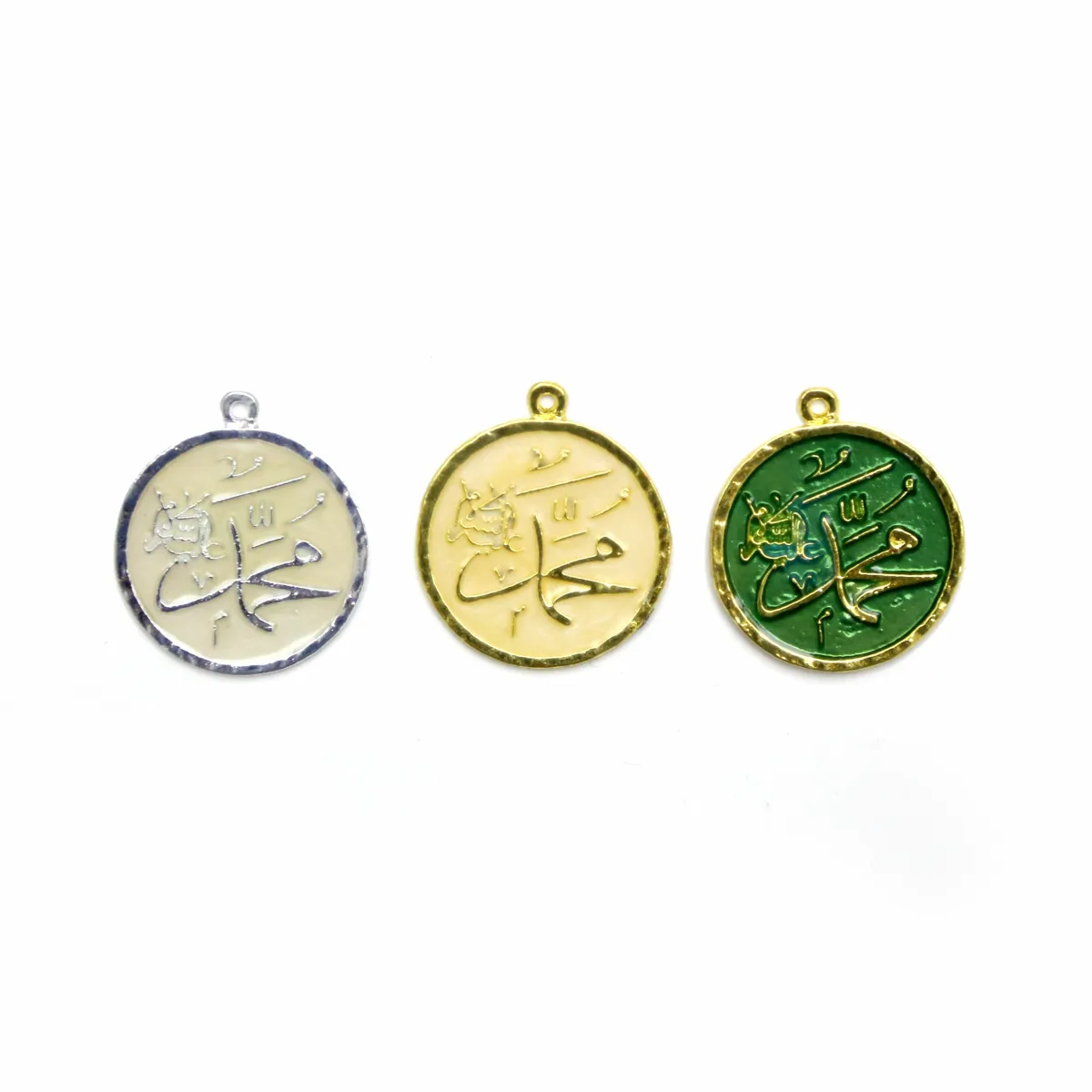 Round Mohammad PBUH Pendant – Islamic Jewelry