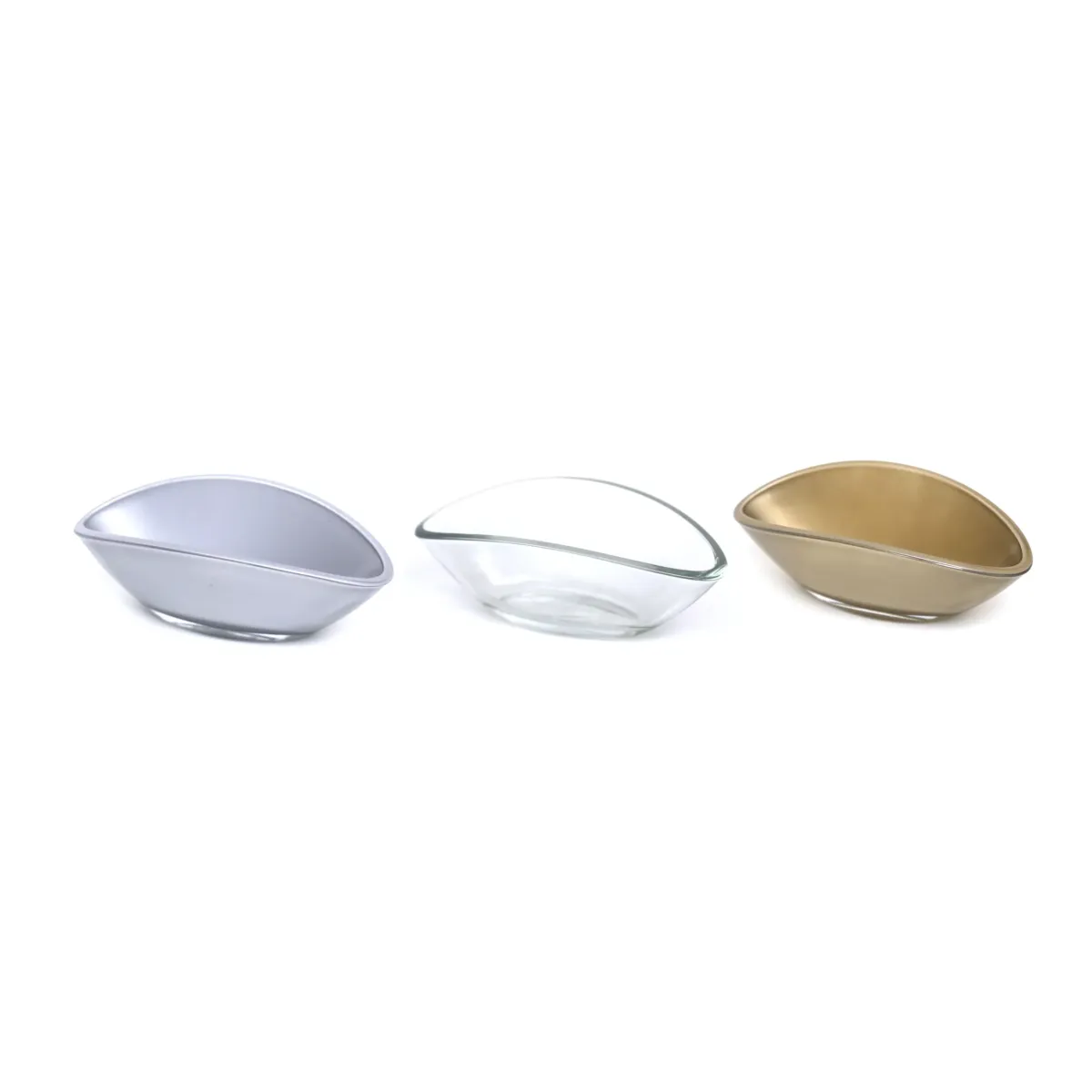 Oval Denver Glass Bowl