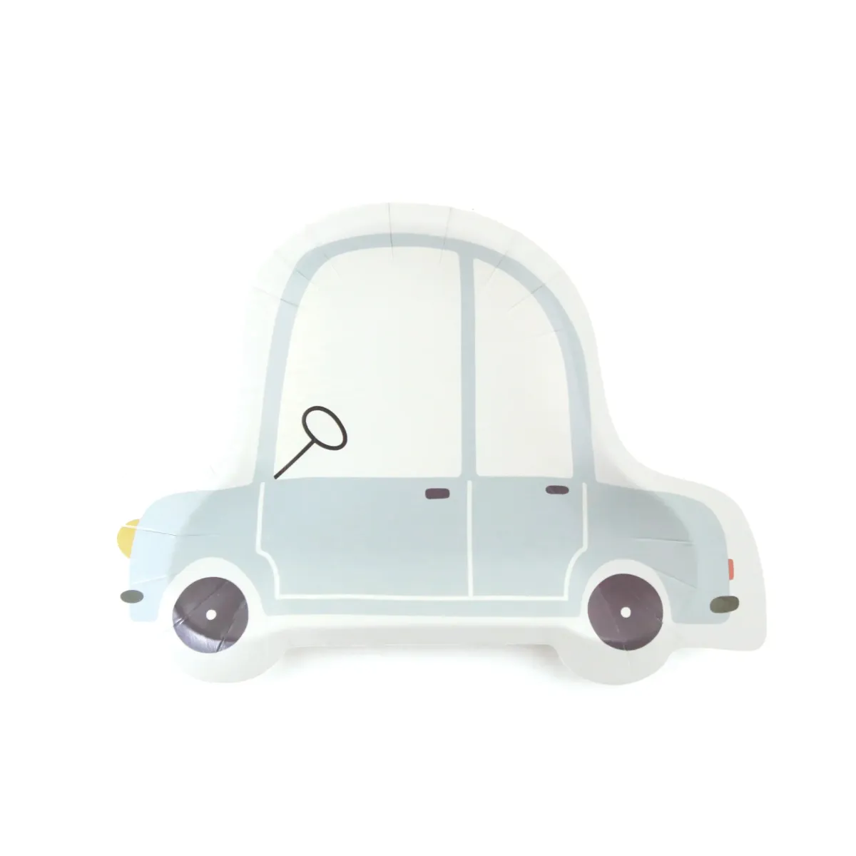 Vintage Car Paper Plates Retro Kids Party Tableware