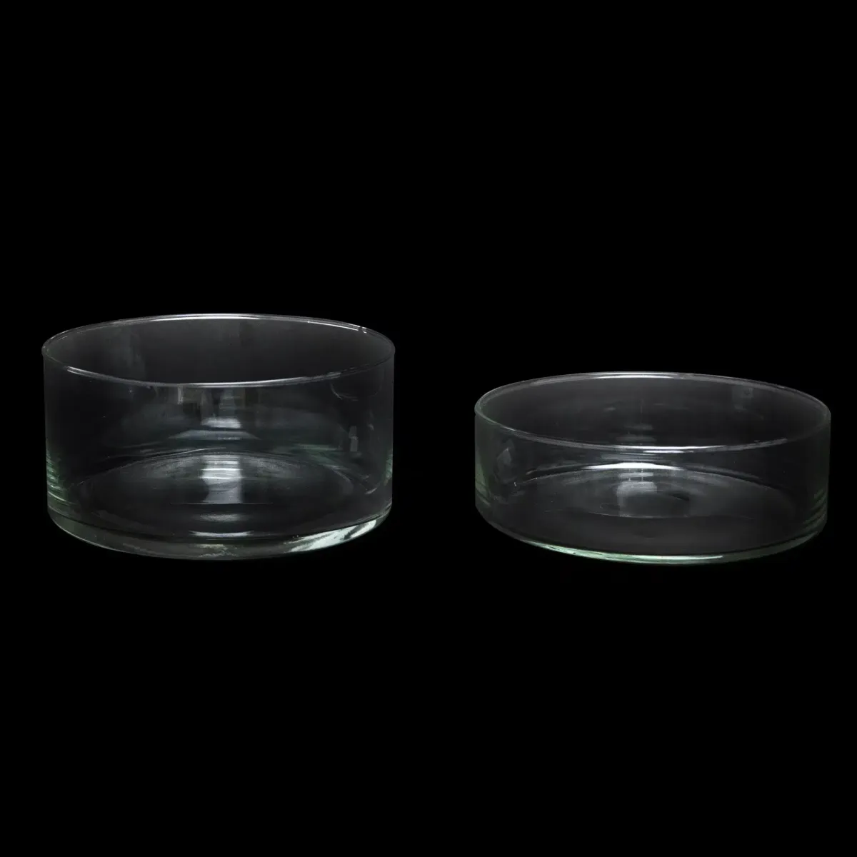 Transparent Round Bowl Glassware