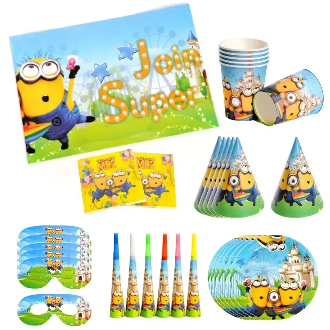 Minions Birthday Party Set – Get Ready for Hilarious Fun!