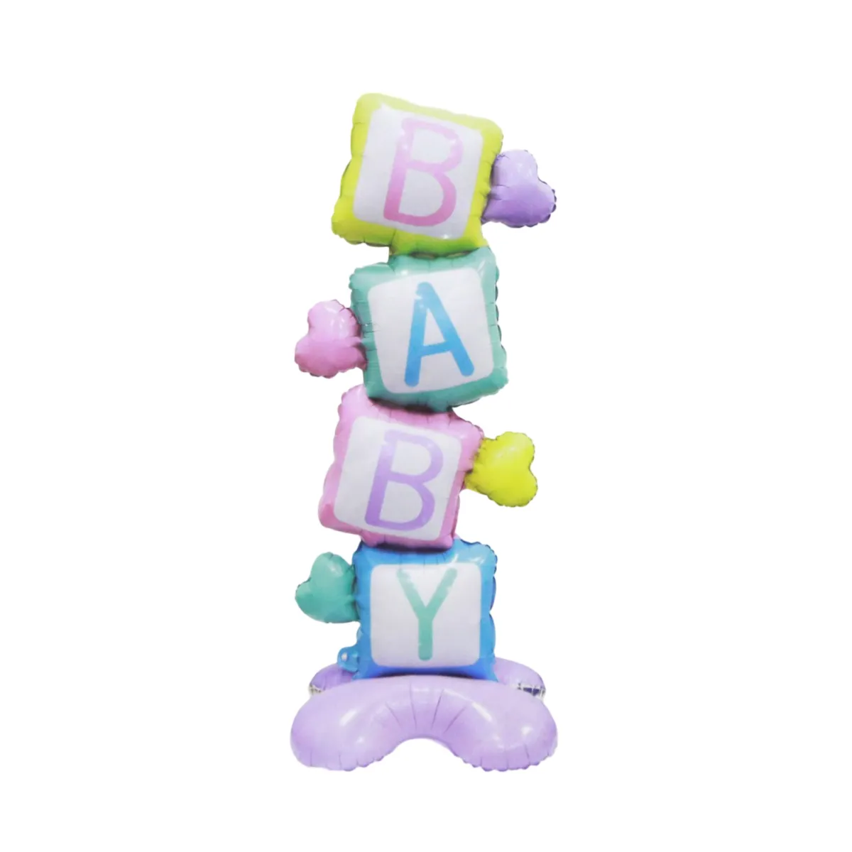 Colorful Baby Alphabet Stand Foil Balloon Decor