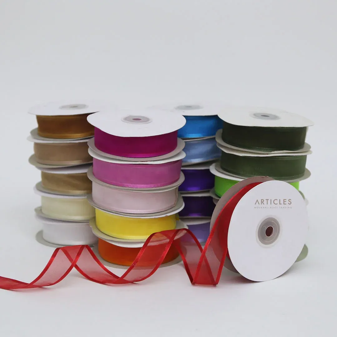 Colored Organza Ribbon