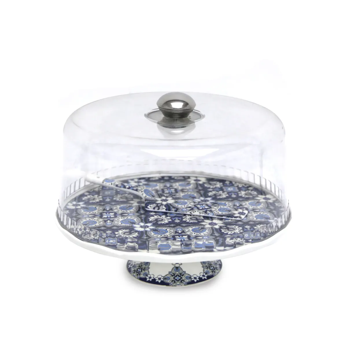 Pattern Spatula Cake Stand Set