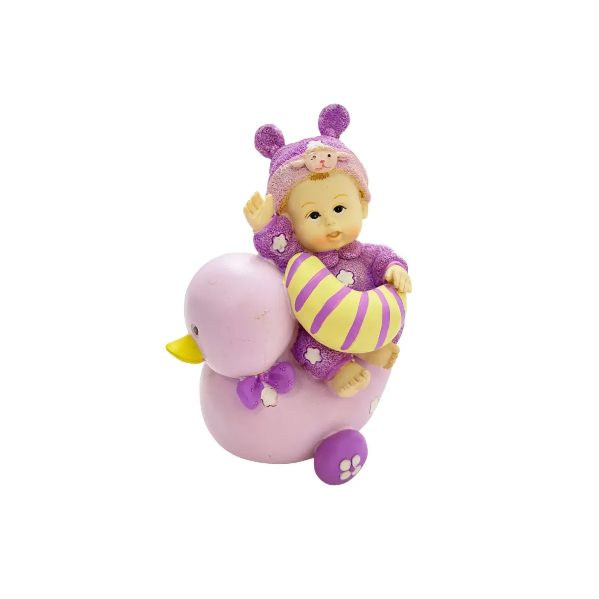Baby On Duck Carriage