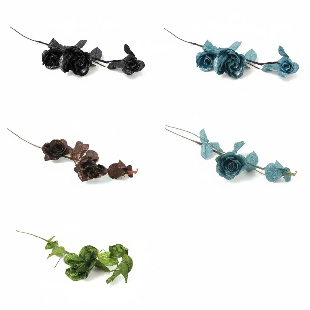 Textured Floral Branch