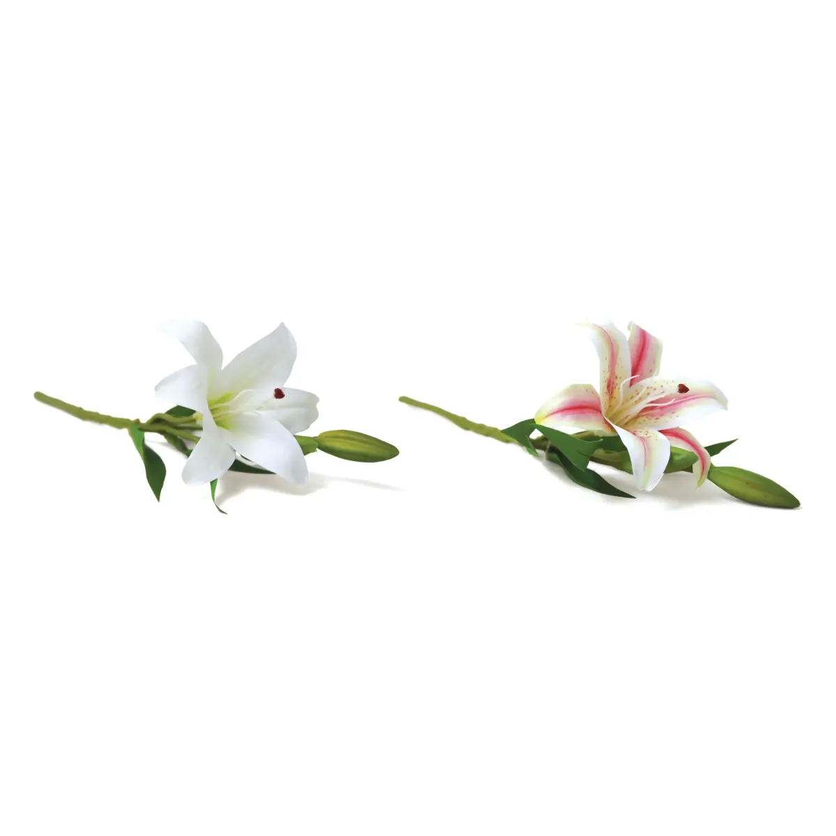 Artificial Short Lily Flower – Single Floral Stem