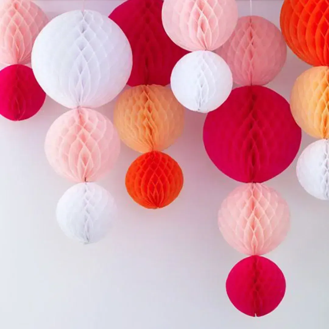 Hanging DIY Paper Ornament Ball – Create Your Own Festive Decor!