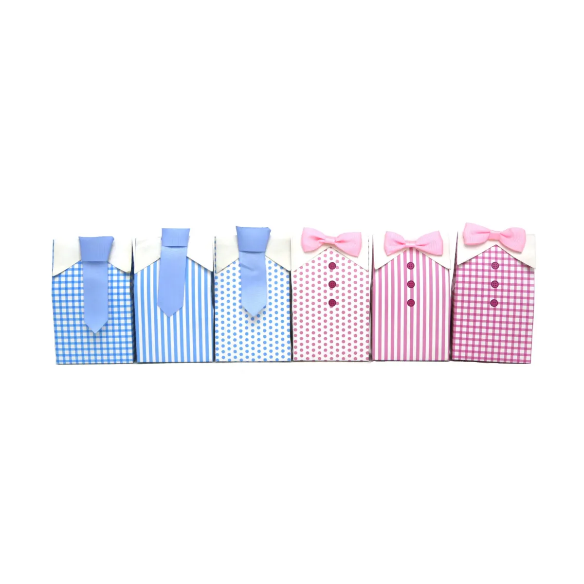 Shirt Shape Box With Necktie