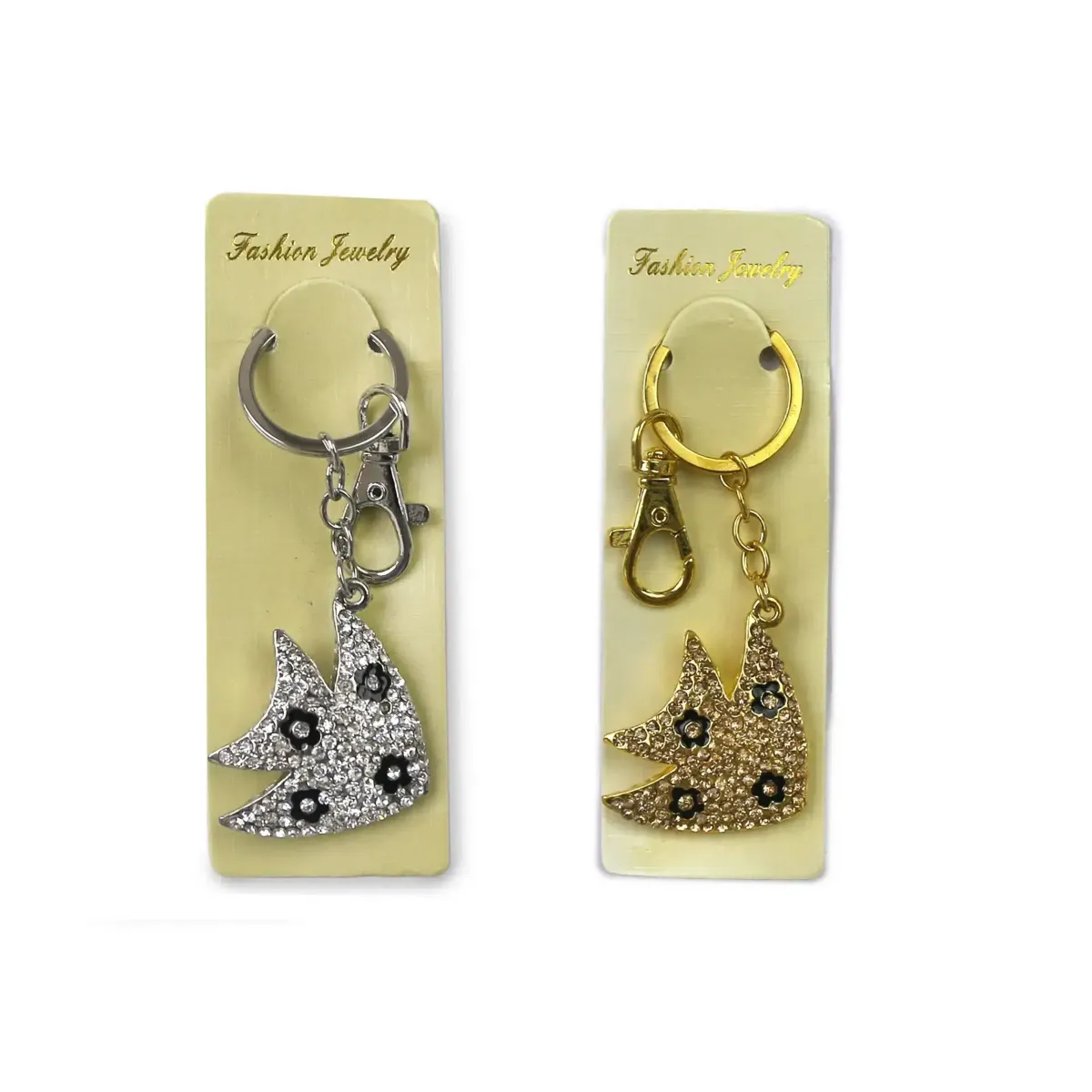 Strassed Fish Key Chain