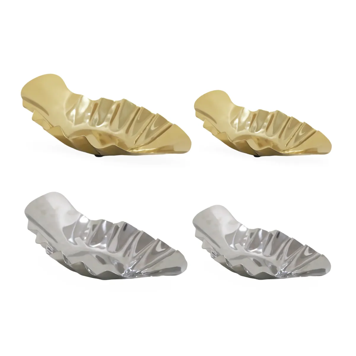 Stainless Steel Boomerang Platter