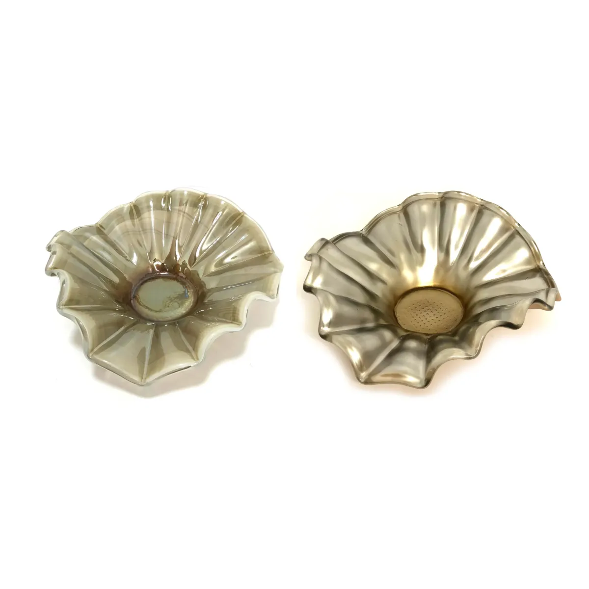 Matte Scallops Wavy Sides Bowl