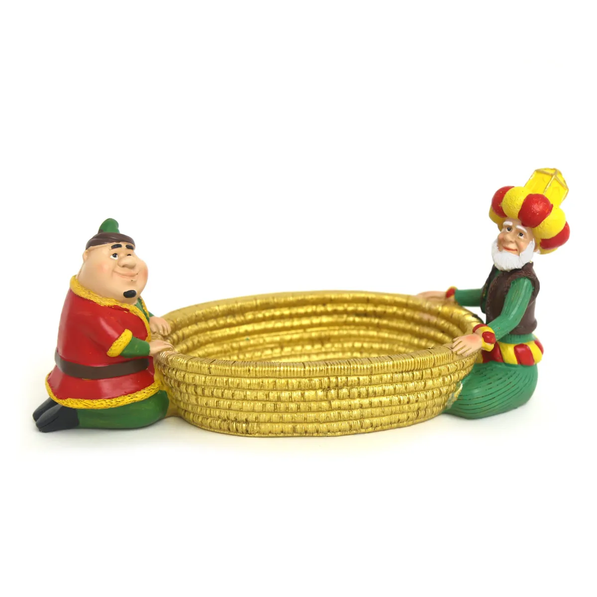 Sitting Fananees with Tray – Festive Decoration