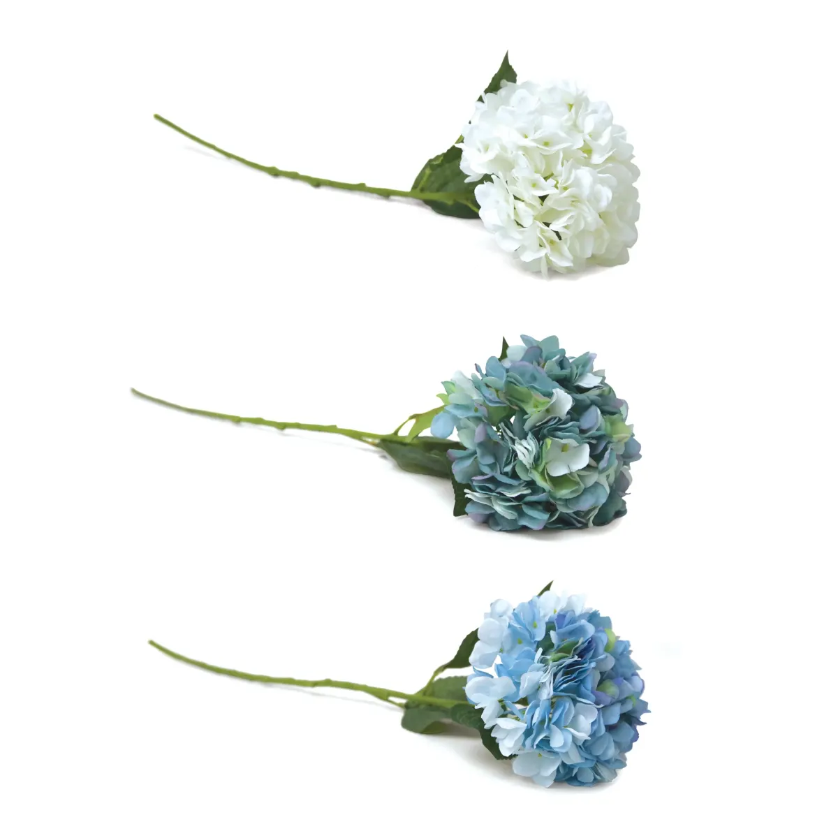 Artificial Hydrangea Flower – Single Floral Stem