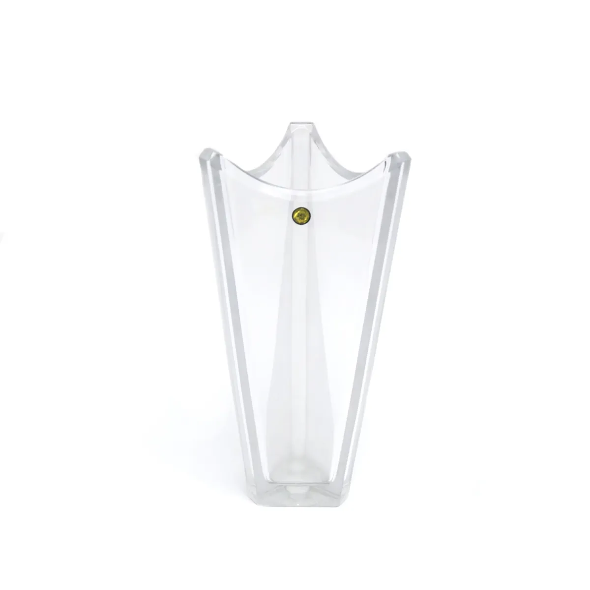 Bohemia Crystal Decorative Vase Transparent
