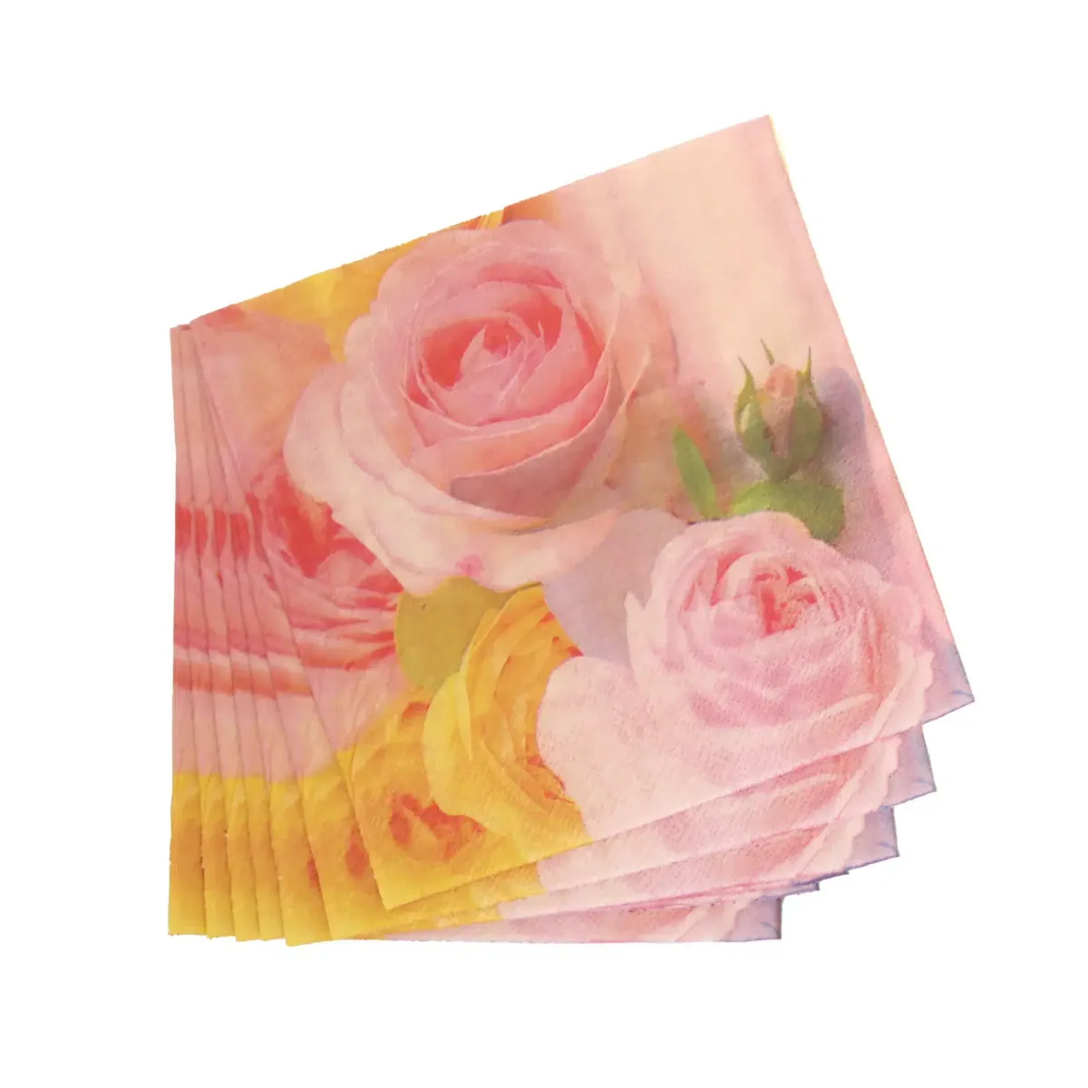 Pink Floral Napkin – Charming & Elegant Table Accent