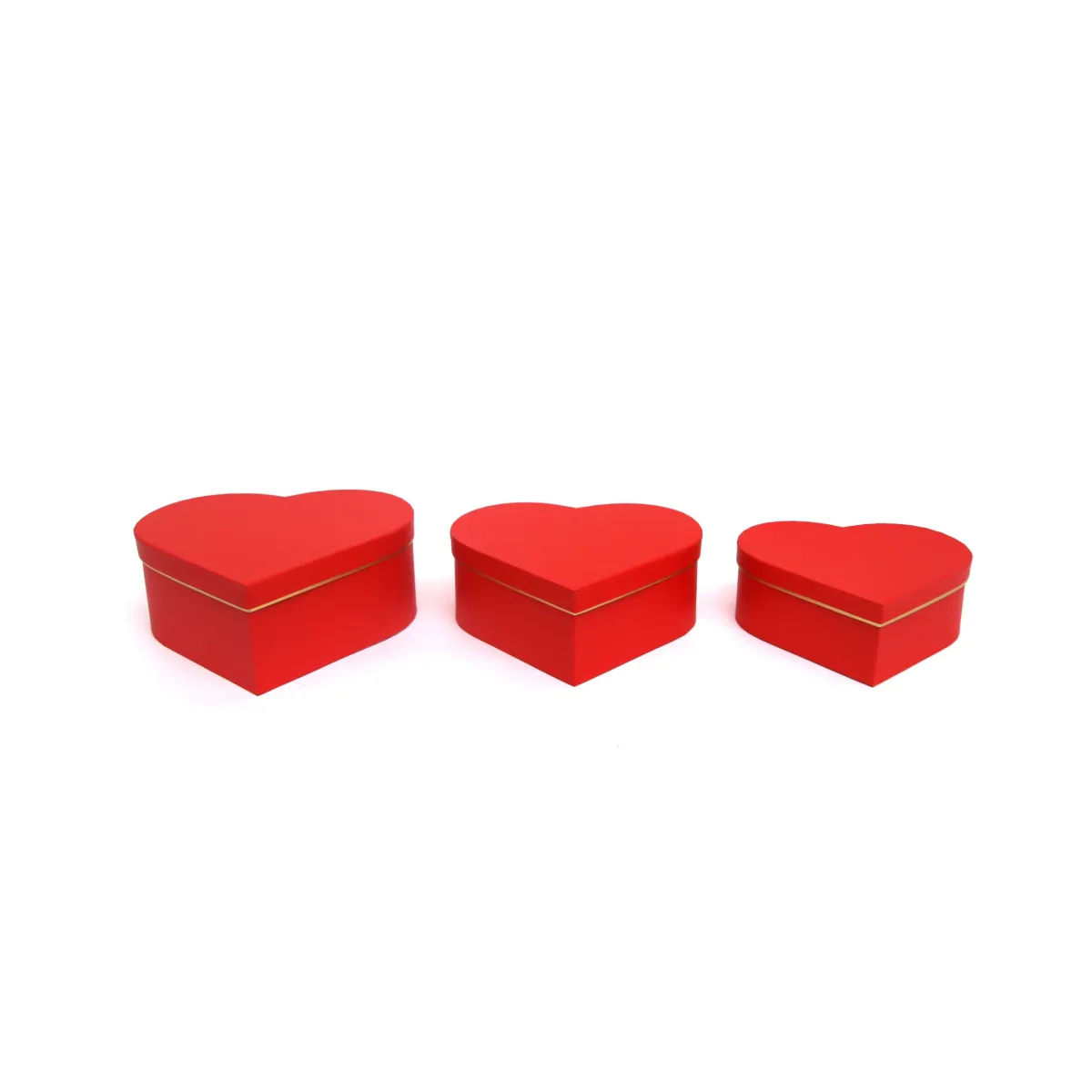 Red Heart Gift Carton Box
