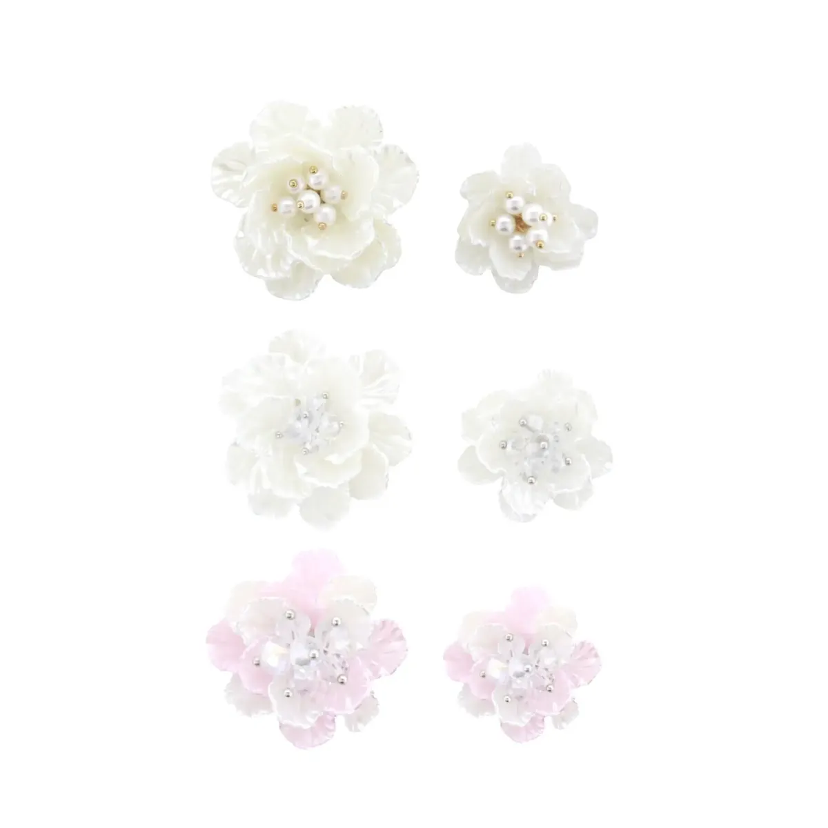 Pearl Handmade Beaded Flower