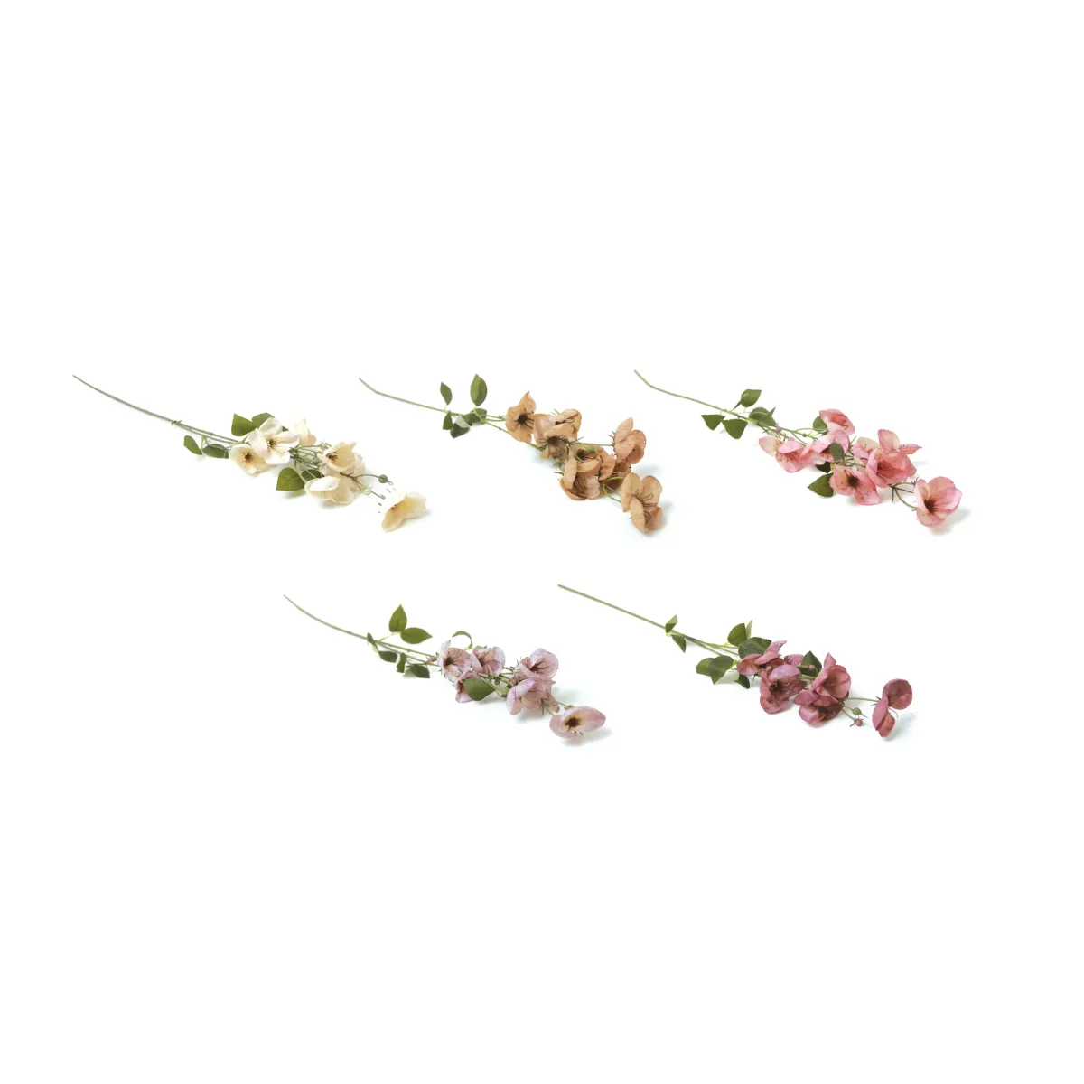Plumeria Rubra Artificial Flower Branch Decor