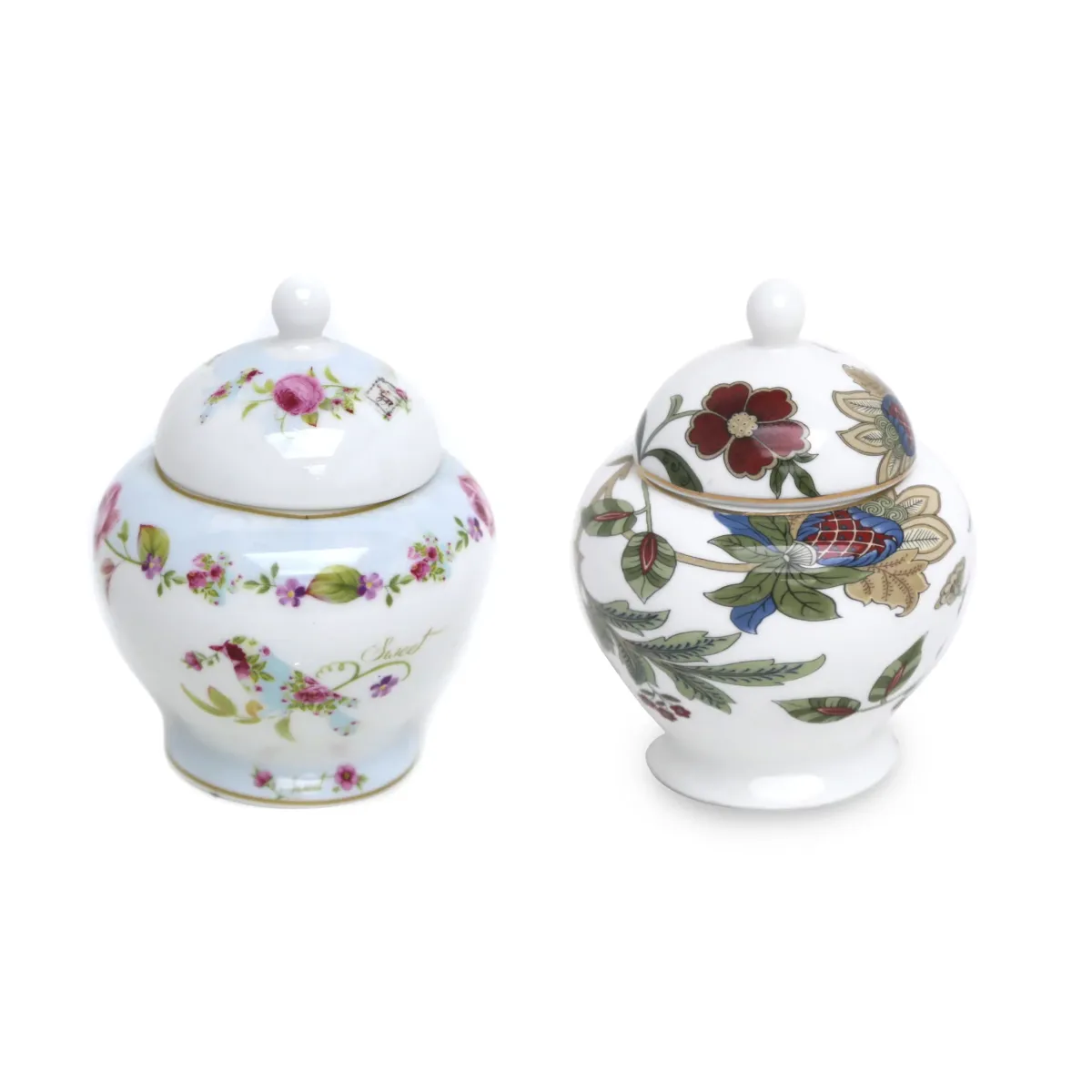Pattern Sugar Pot