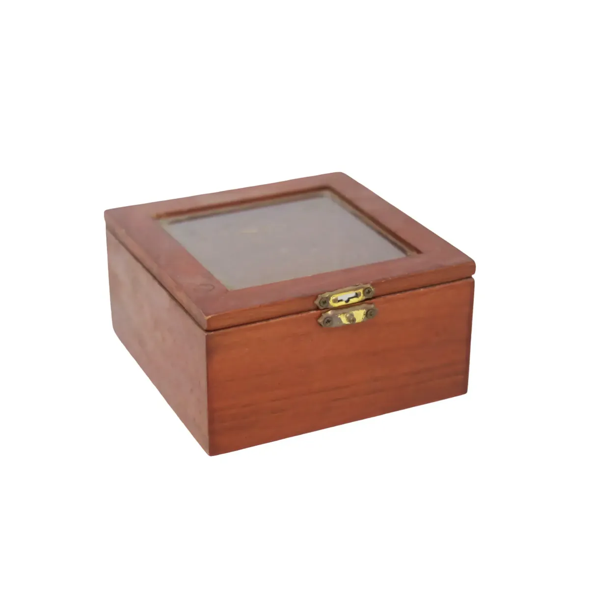 Wooden Box with PVC Window