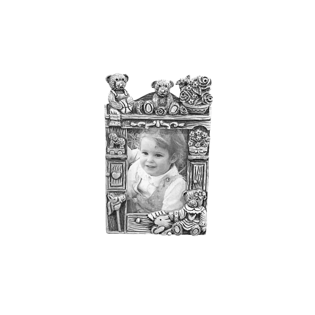 Pewter Bear Frame