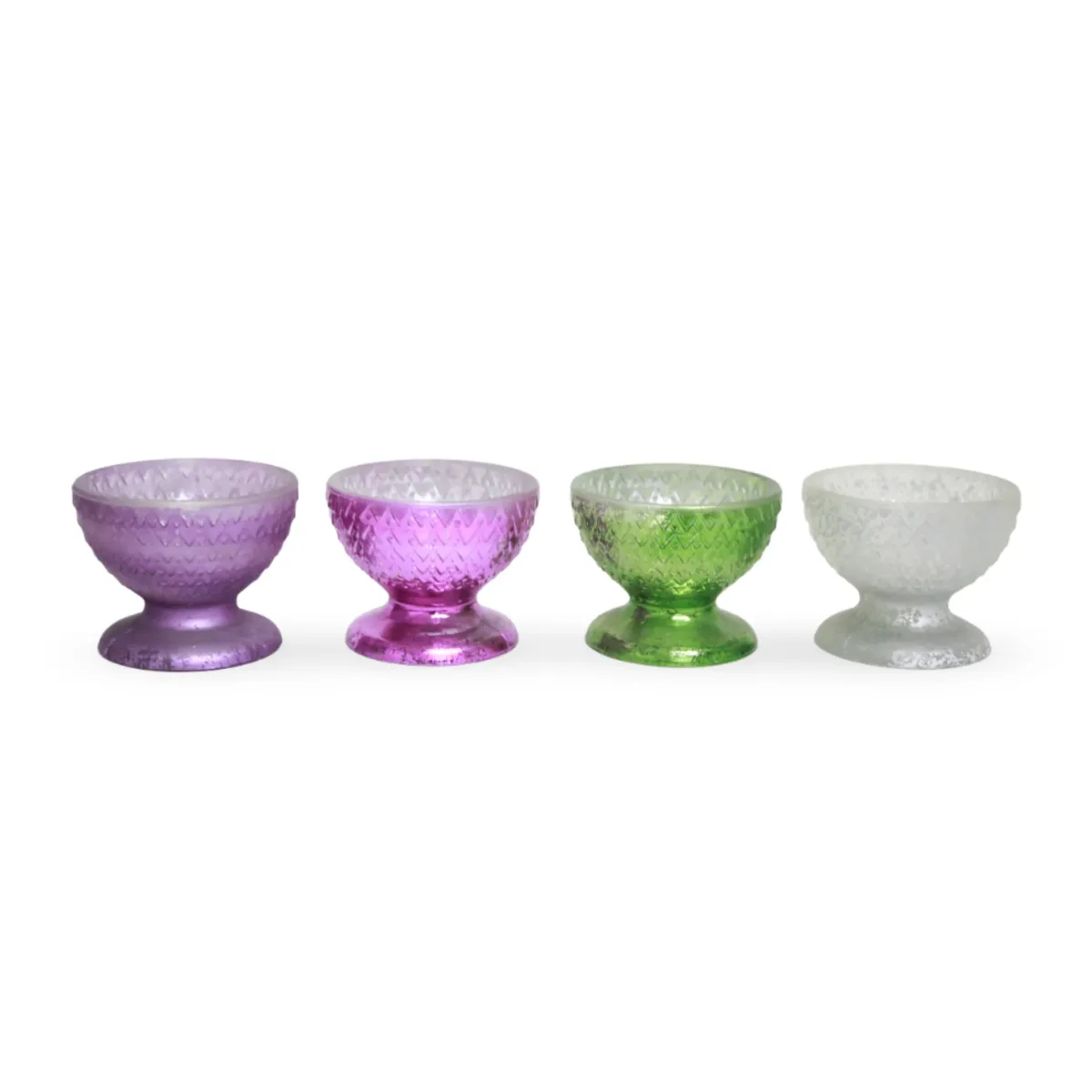 Colored Glass Cup With Base
