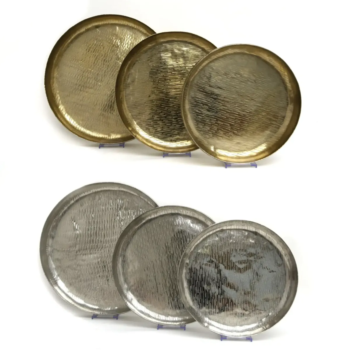 Alu Rain Drops Slim Convex Bowls