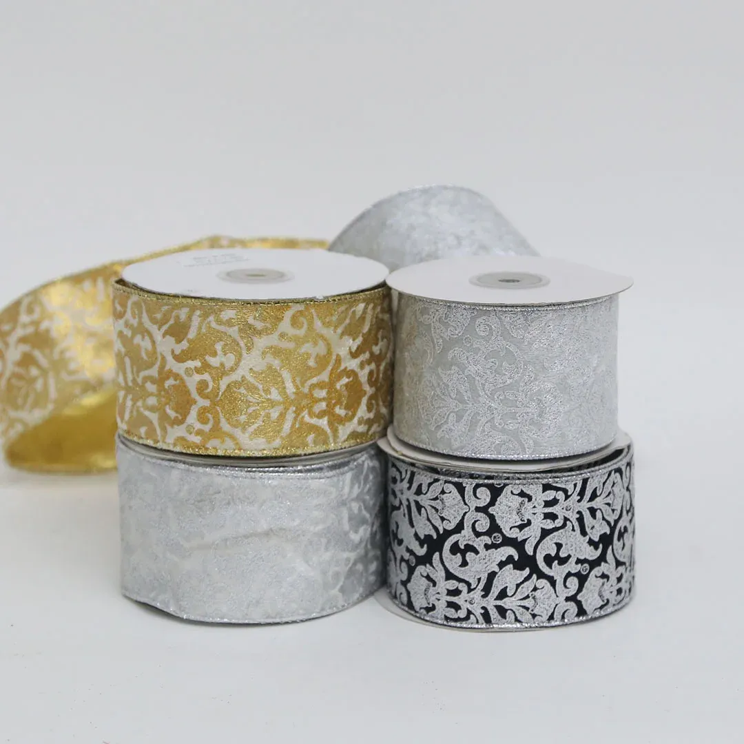 Venice Pattern Velvet Ribbons