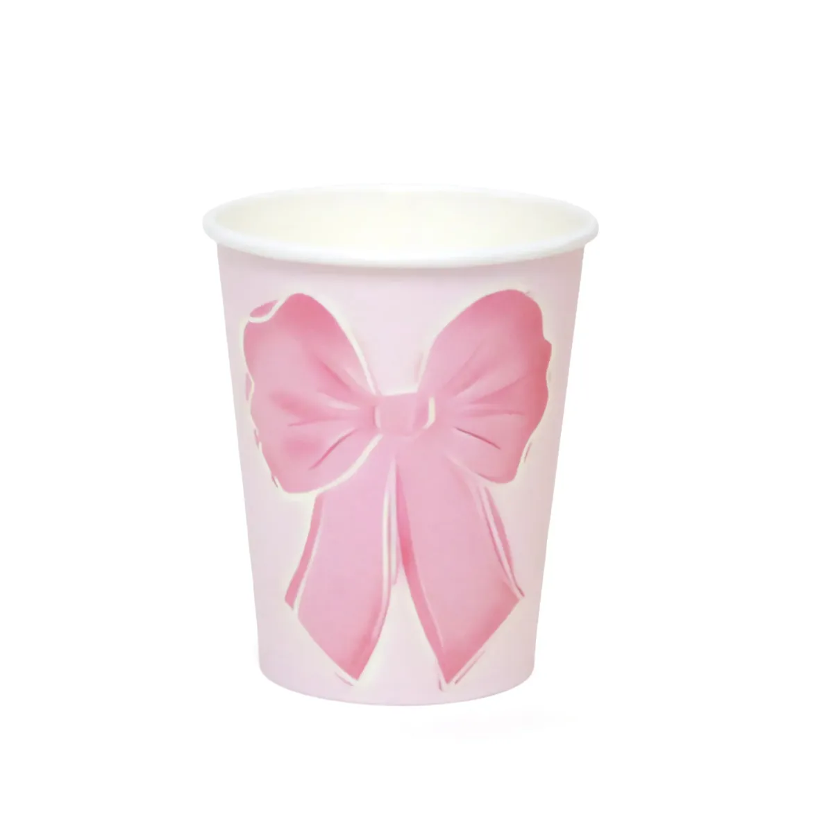 Pink Ribbon Carton Cup Party Cups