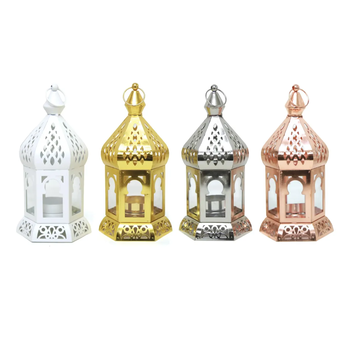 Islamic Pattern Mini Candle Lantern – Elegant Decor