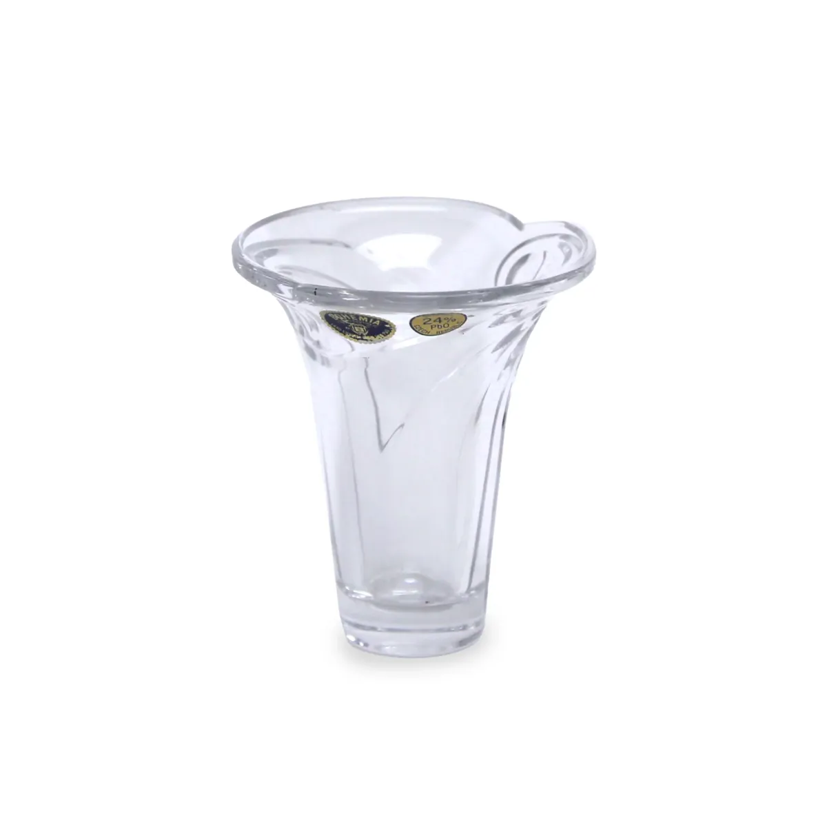 Bohemia Mini Crystal Vase – Elegant Transparent Vase