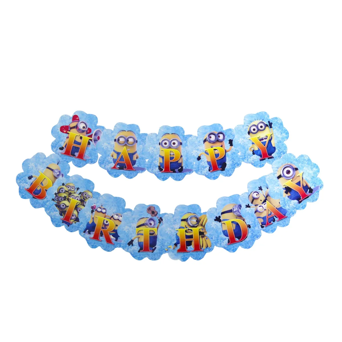 Minions Happy Birthday Banner – Bring Mischievous Fun to Your Celebration!